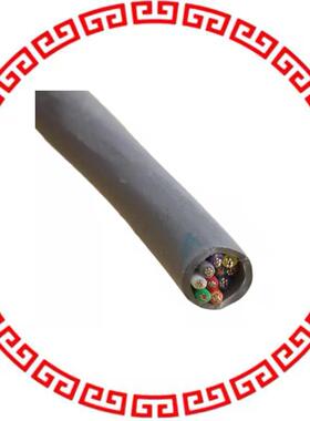 1898/10C SL005 CABLE 10COND 18AWG SLATE 100'