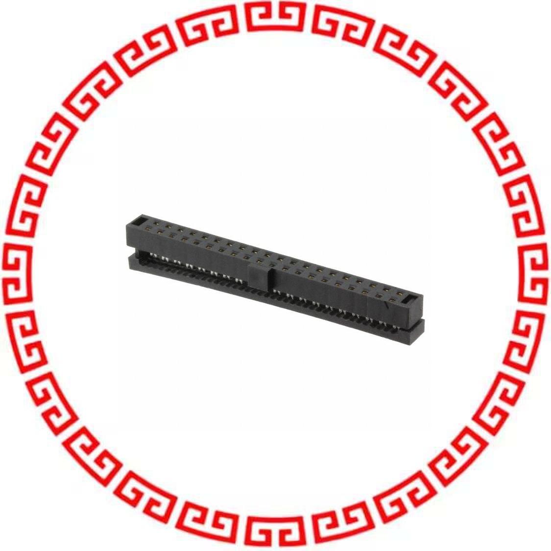 TCSD-20-01-N 2MM DOUBLE ROW FEMALE IDC ASSY
