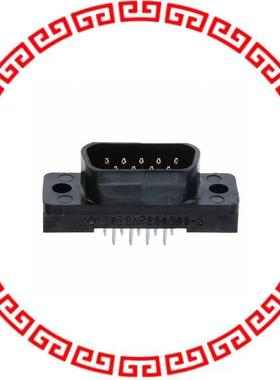 5208006-1 CONN D-SUB PLUG 9POS VERT SOLDER