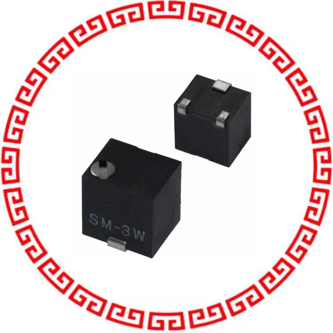 SM-3TW102 TRIMMER 1K OHM 0.125W J LEAD TOP