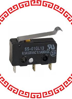 SS-01GL13 SWITCH SNAP ACT SPDT 100MA 125V