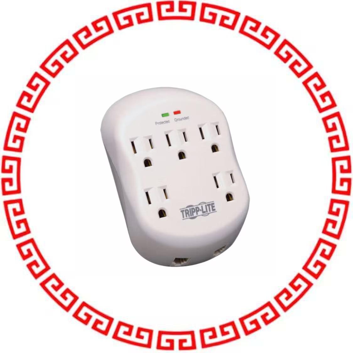 SK5TEL-0 SURGE DIRECT PLUG IN 5 OUTLET