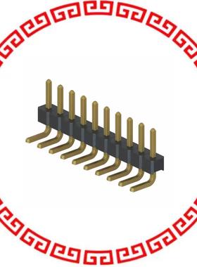 M22-2531005 SIL HORIZONTAL PC TAIL PIN HEADR