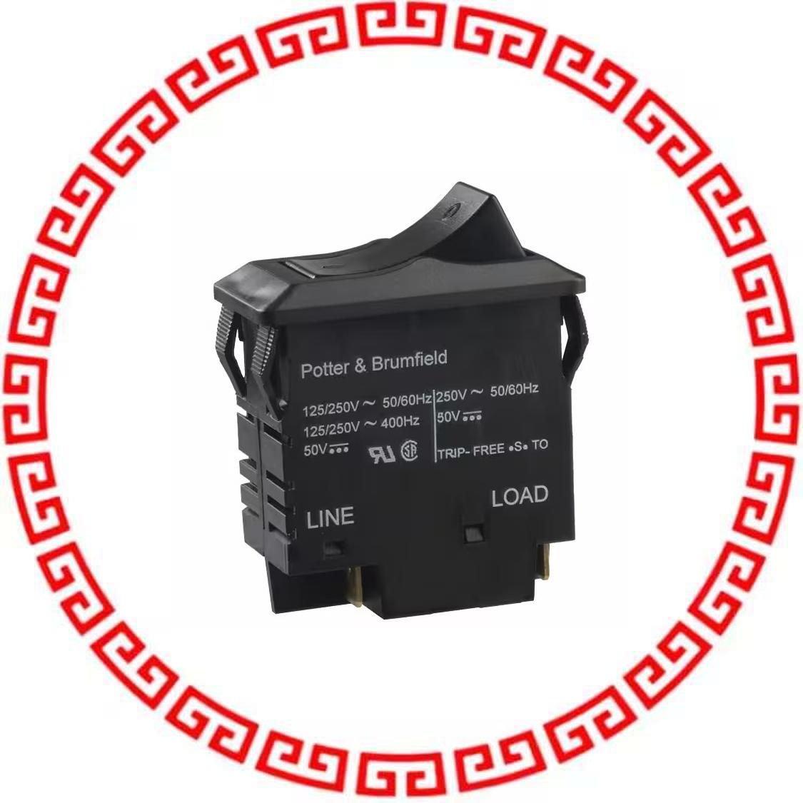 W33-S1N1Q-10 CIR BRKR THRM 10A 250VAC 50VDC