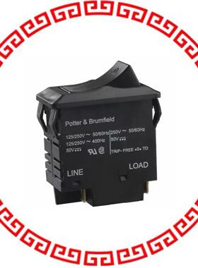 W33-S1N1Q-10 CIR BRKR THRM 10A 250VAC 50VDC