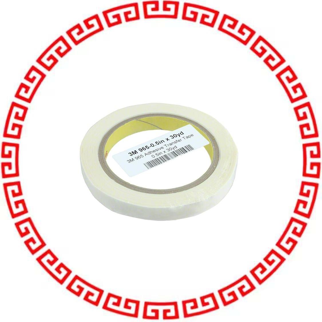 3M 965-0.5IN X 30YD TAPE ADHSV TRNSFR 1/2X 30YDS