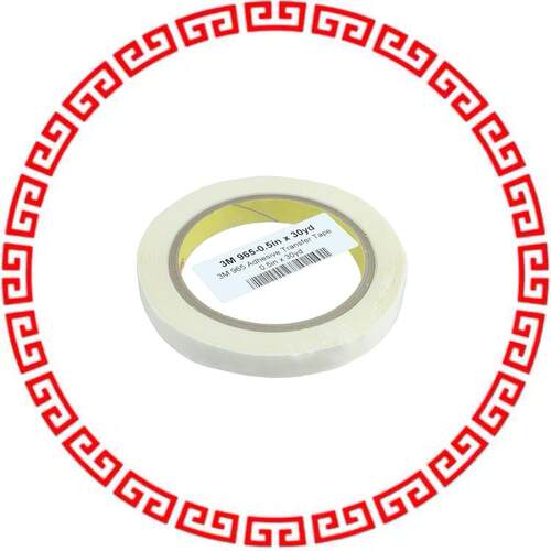 3M 965-0.5IN X 30YD TAPE ADHSV TRNSFR 1/2X 30YDS