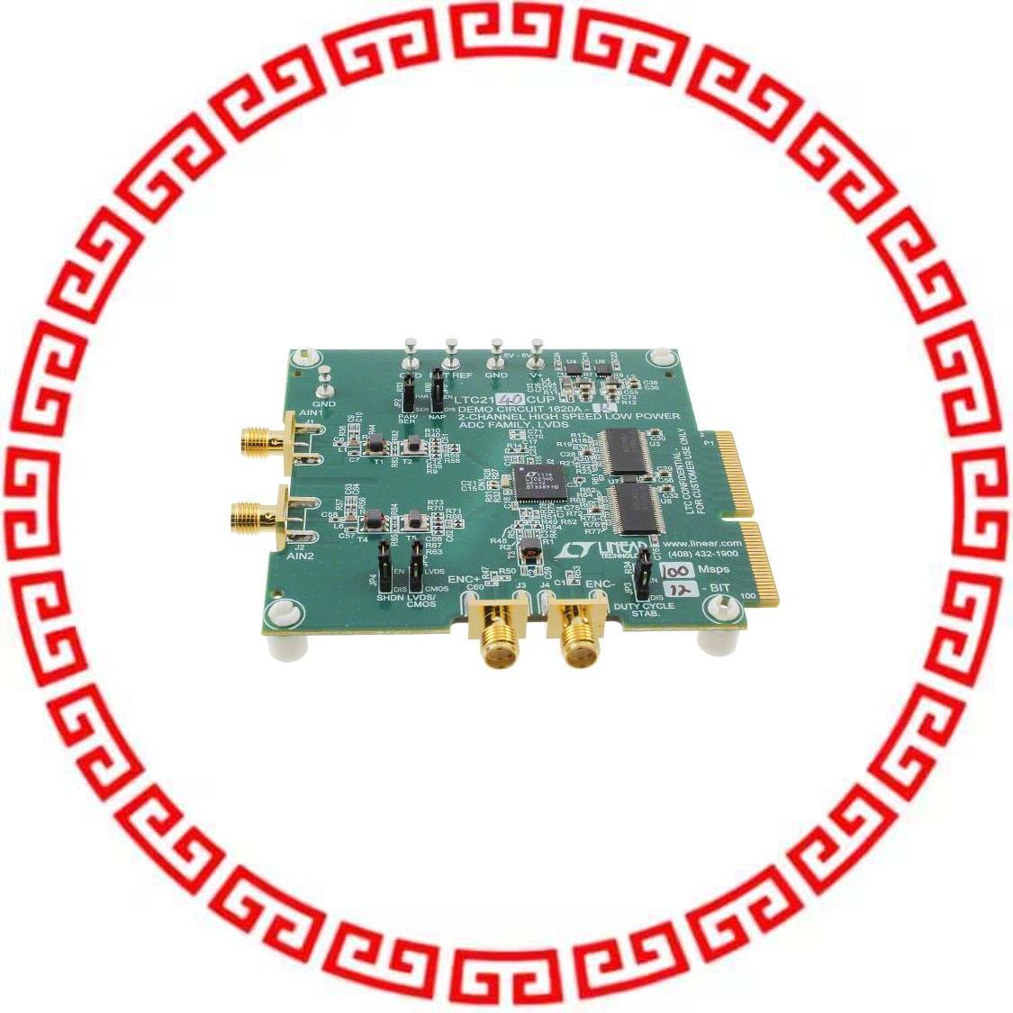 DC1620A-R BOARD DEMO 25MSPS LTC2140-12