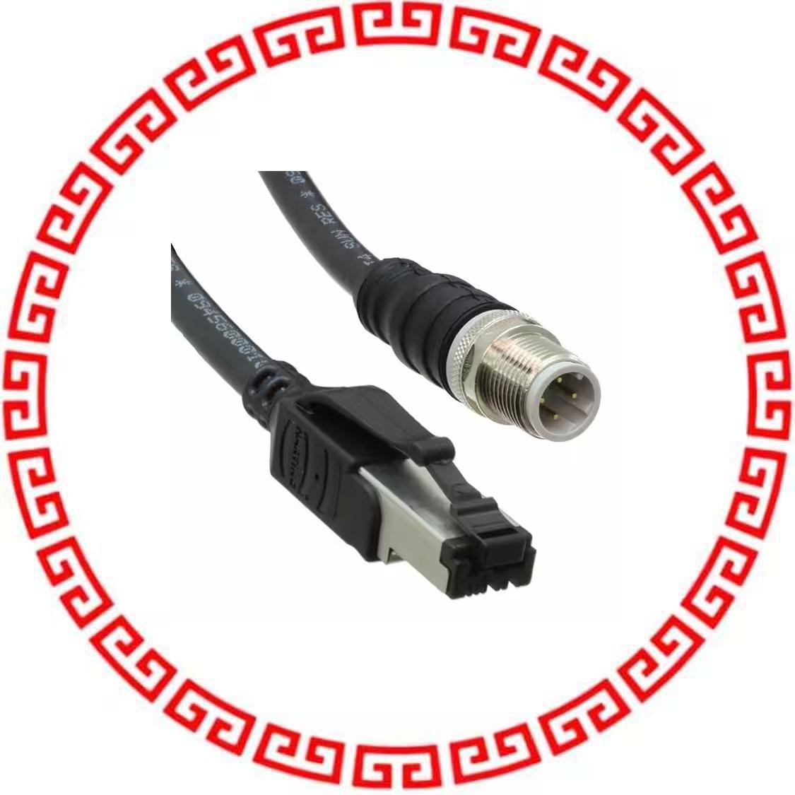 9457005068 RJI CAB IP20/M12 4XAWG 22/7OU