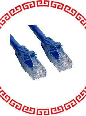 MP-64RJ45UNNB-008 CABLE MOD 8P8C PLUG-PLUG 8'