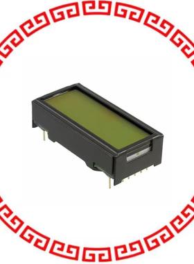 EA DIPS082-HNLED LCD MOD CHAR 2X8 Y/G BACKLIT