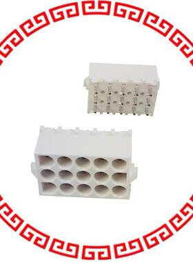 350738-4 CONN HEADER 15POS VERT .250 GOLD