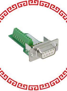 1688395 CONN DSUB RCPT 9POS STR TERM BLK