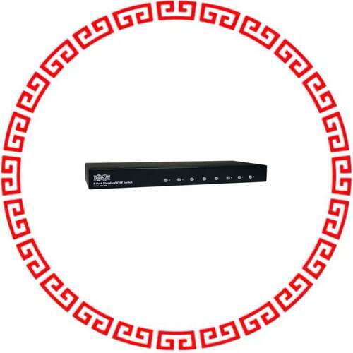 B004-008 SWITCH KVM 8 PORT 1U RACK MT PS2