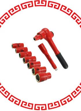 31493 SOCKET SET W/HNDL 12PT 3/8 10PC