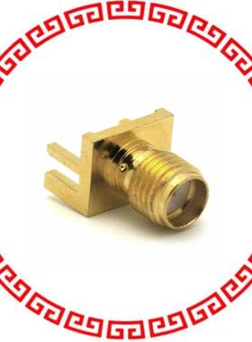 132255 CONN SMA RCPT STR 50OHM EDGE MNT