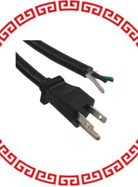 800-1401-2-SJT0-BL-00100 CORD PWR MALE TO OPEN END 1M