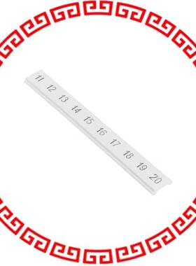 0808626:0011 ZACK STRIP 10-SECTION WHITE