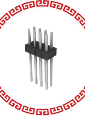 PEC04DAEN CONN HEADER .100 DUAL STR 8POS