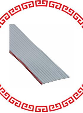 9L28014 008H100 CBL RIBN 14COND .050 GRAY 100'