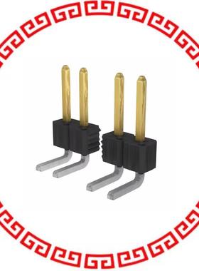 68016-136HLF CONN HEADER 36PS .100 R/A 30GOLD