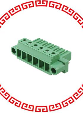 1828281 TERM BLOCK PLUG 6POS STR 7.62MM