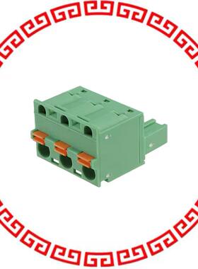 1939646 TERM BLOCK PLUG 3POS STR 7.62MM