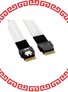 8ES4-1DF21-0.75 CABLE ASSY SLIMLINE M-M 0.75M