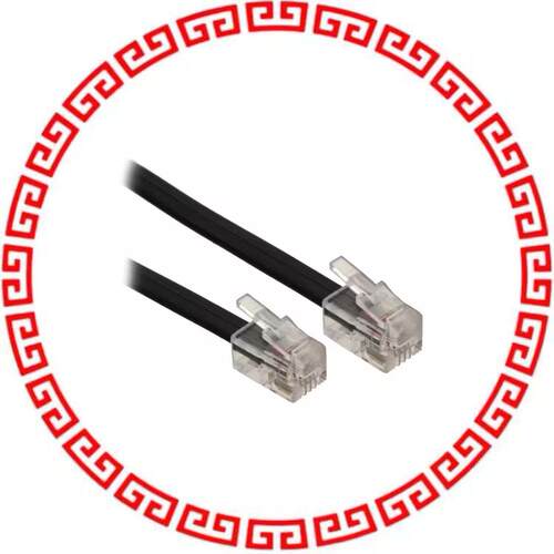 AT-S-26-4/4/B-7/R CABLE MOD 4P4C PLUG-PLUG 7'