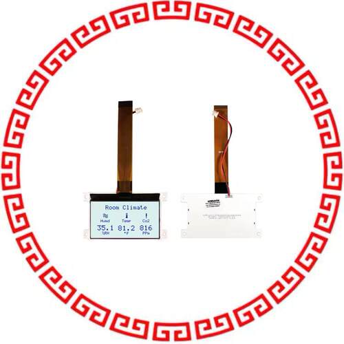 NHD-C12864WO-B1TGH#-M LCD COG GRAPH 128X64 TRANSFL