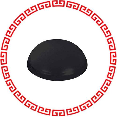 RBS-40BK BUMPER CYLINDRICAL 0.25 DIA BLK