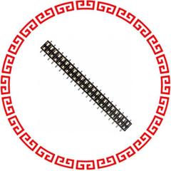 153244-2020-RB CONN 2MM SKT 44POS THRU-BRD SMD