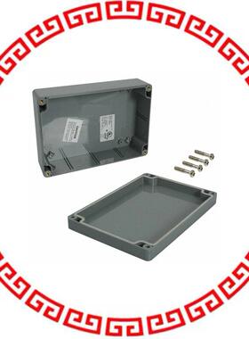 PN-1324-DG BOX ABS GRAY 6.73