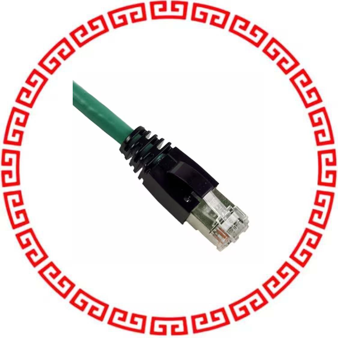 MP-6ARJ45SNNG-010 CABLE MOD 8P8C PLUG-PLUG 10'