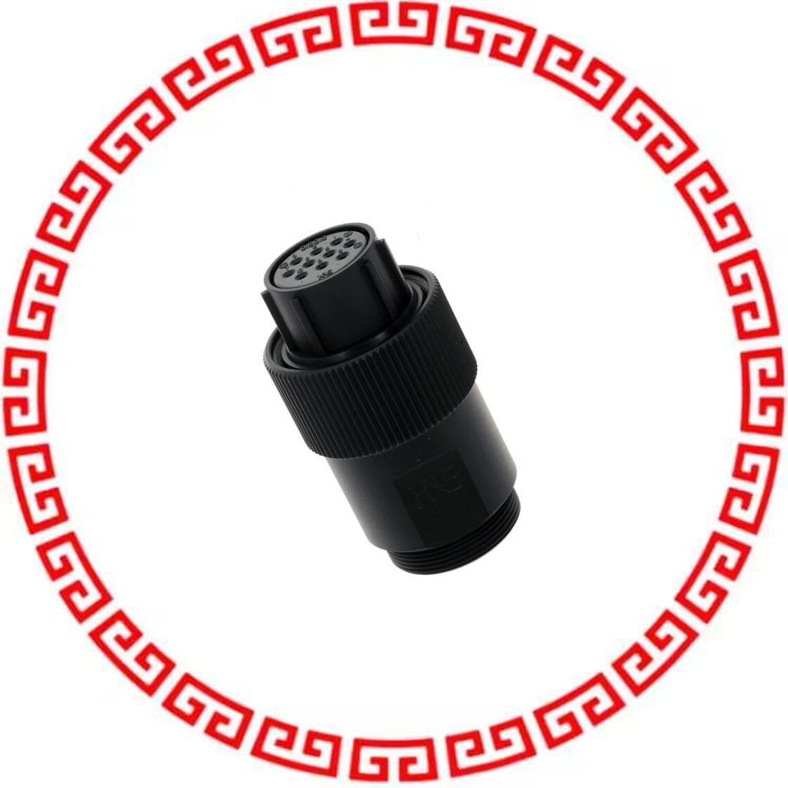 JR16WP-10S(71) CONN PLUG FMALE 10POS SOLDER CUP