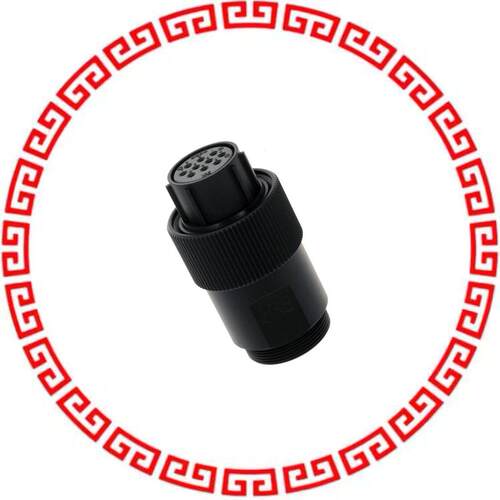 JR16WP-10S(71) CONN PLUG FMALE 10POS SOLDER CUP
