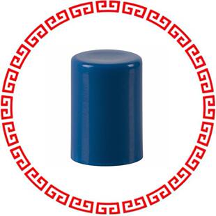 G003B PUSHBUTTON ROUND BLUE CAP