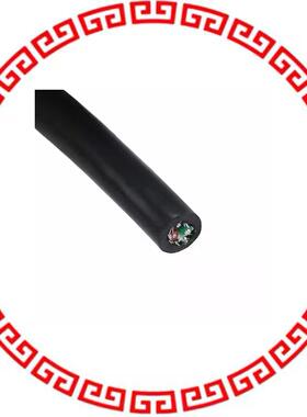 2725-2828-BL-01000-A CABLE 4COND 28AWG BLK SHLD 1000'