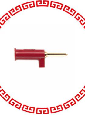 17564 PLUG PIN TIP W/SHIELD DIY RED