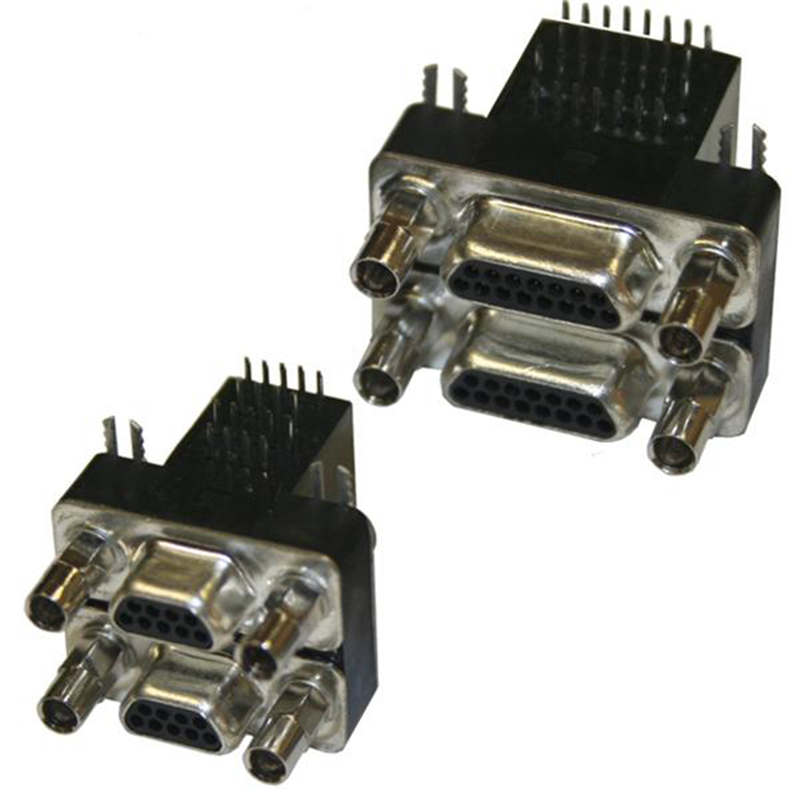 382-009-112L565《MICRO-D 9P M/M R/A DL PRT STNDOFF/BRDLK》