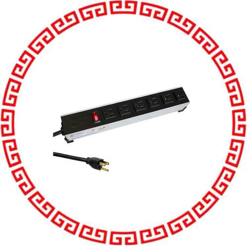 1584H8B1 PWR OUTLET STRIP W/8 RECEPT 1