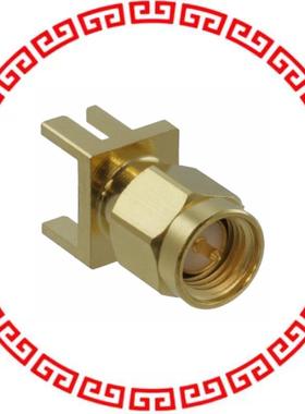 132365-10 CONN SMA RCPT STR 50OHM EDGE MNT