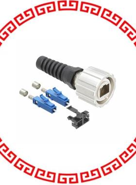 17-300080 CONN FIBER LC PLUG DUPLX