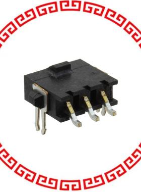 2-1445099-3 CONN HEADER 3POS R/A 30GOLD SMD