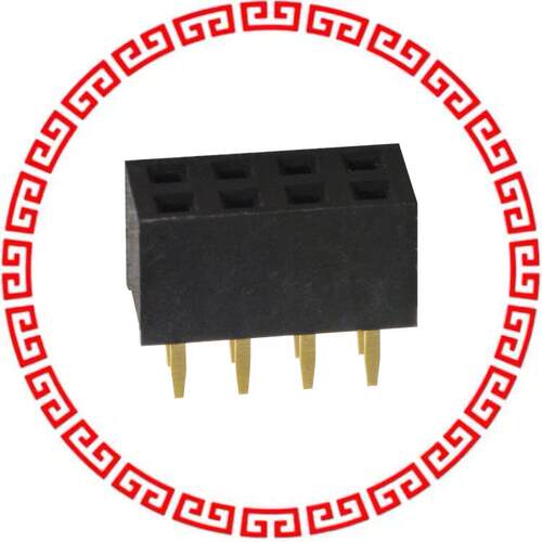 NPPN042AFCN-RC CONN RECEPT 2MM DUAL STR 8POS