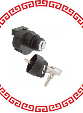 89165-01 SWITCH KEYLOCK 3POS SPST 20A 12V