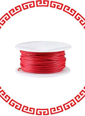 83007 002100 HOOK-UP STRND 20AWG RED 100'