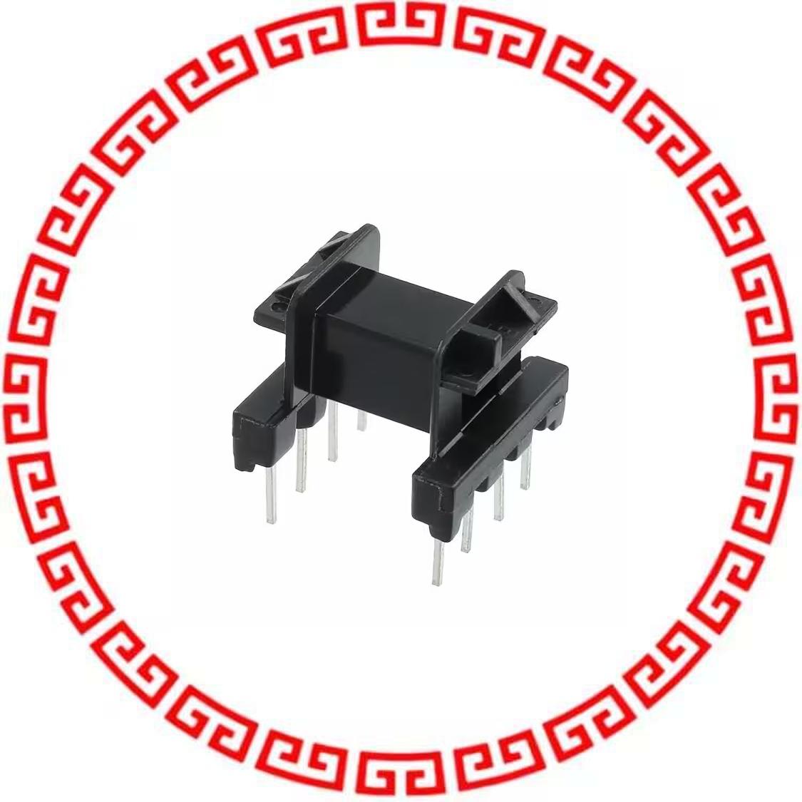 CSH-E20/10/6-1S-8P-C COIL FORMER HORIZONTAL