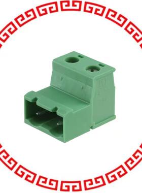 1828809 TERM BLOCK PLUG 2POS STR 7.62MM