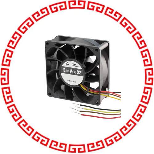 9GA0912P4J03 FAN 92X25MM 12VDC TACH,PWM